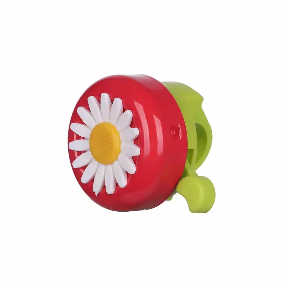 Multi-color Kids Bicycle Bell Daisy Flower Bike Bell Children Cycling Warning Alarm Loud Safety Cycling Handlebar Accessories