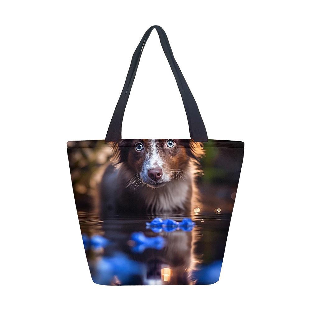 Women's Handbag No Theme Girl Shoulder Bag Printed Canvas Bag Fashion Trend Large Capacity Tote Bag
