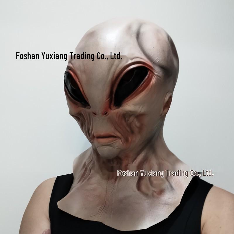 Faceless Alien Mask for Halloween Party Prank - Scary Masquerade Headgear