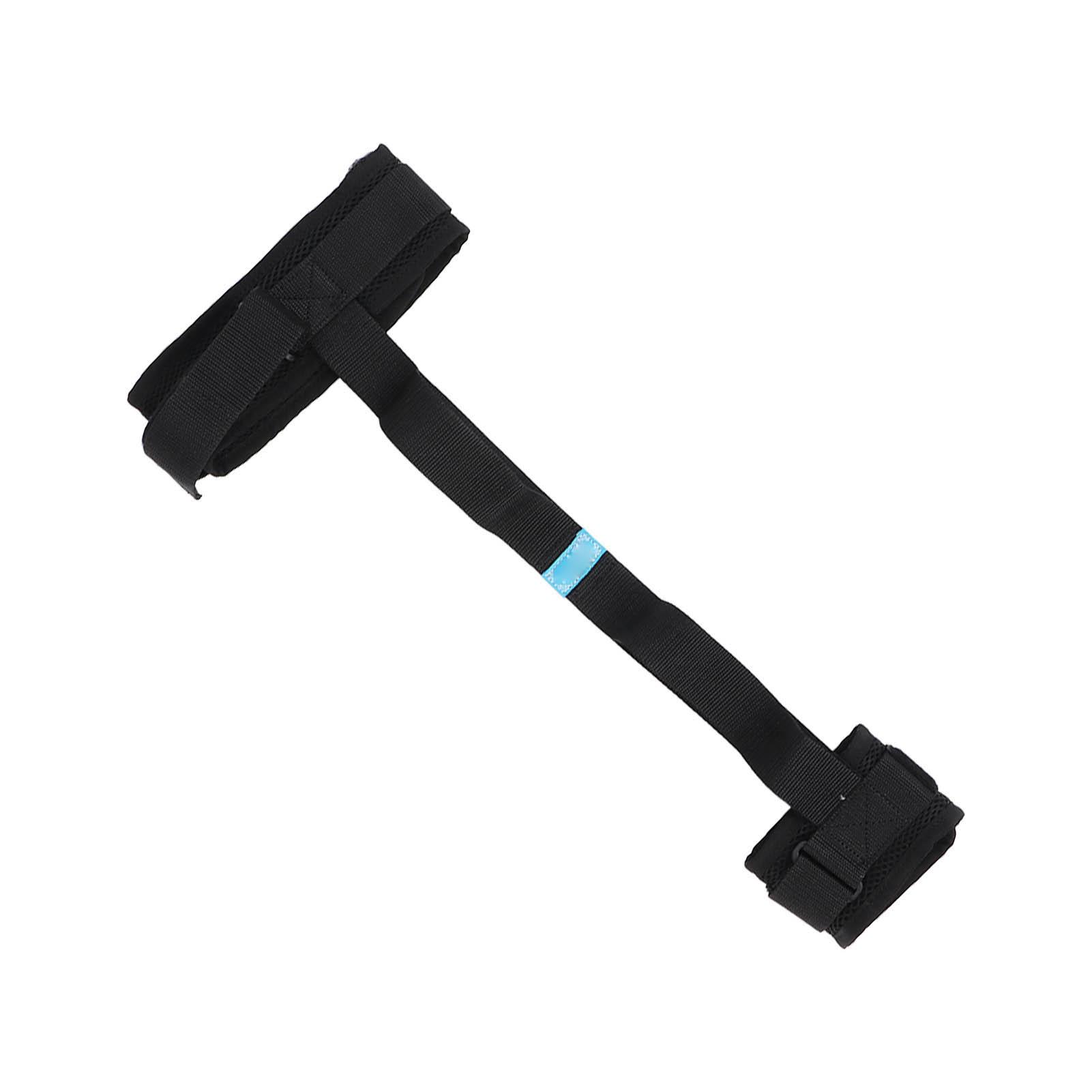 

Мягкий дышащий ремень для ног, вспомогательная лента для восстановления и тренировки ног с петлями для ногM M