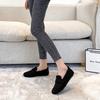 Fur Shoes Female Fall and Winter Outside 2025 Lamb's Wool Soybean Shoes Female Padded Flat Bottom Cotton Shoes Big Size