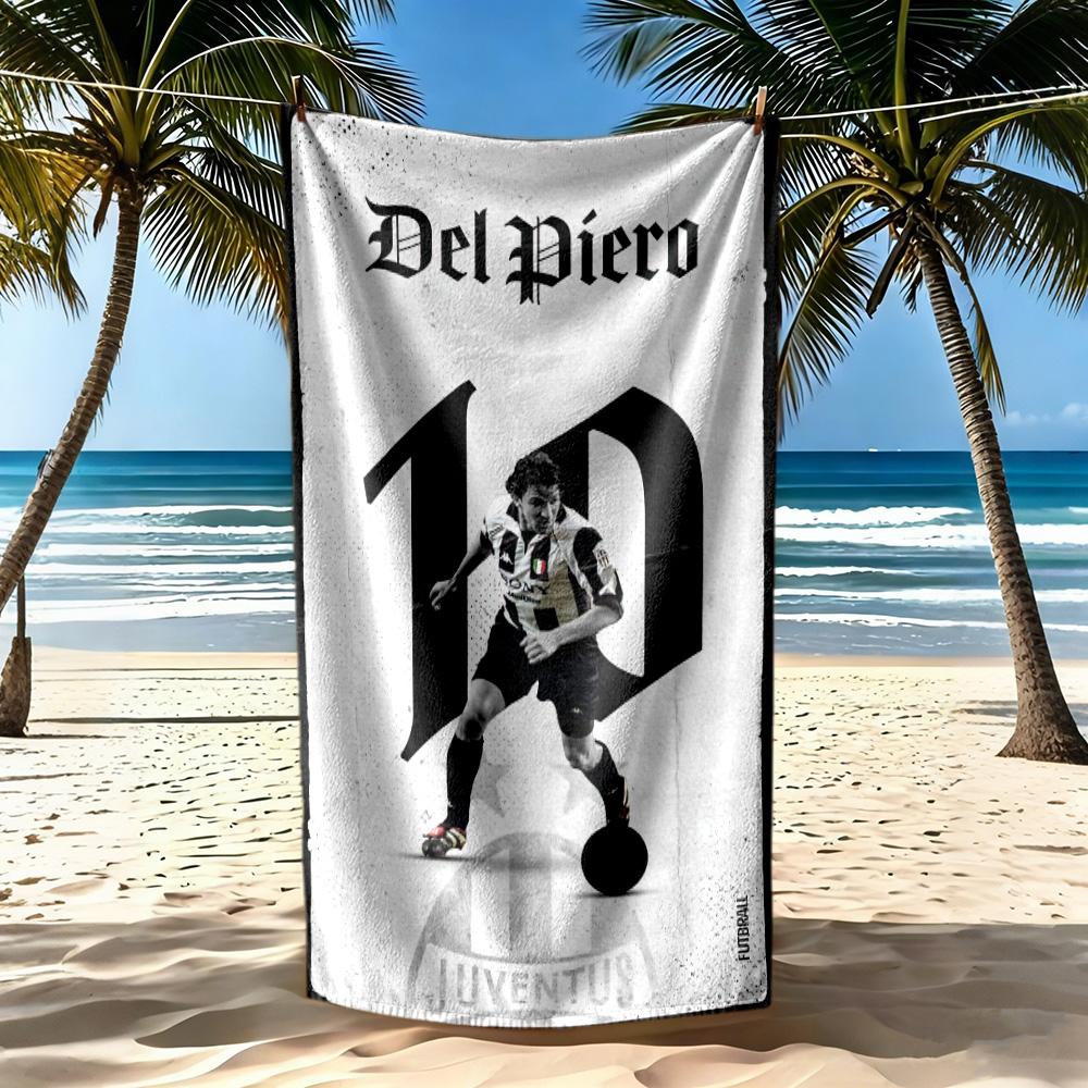 Juventus Beach Towel Super Soft Absorbent Comfortable Lightweight Perfect For Traveling Yoga Camping And Swimming
