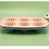 6 Hole Flower Shape Silicone Cupcake Mold Bread Moulds Cake Molds DIY Bakery Supplies Food Grade Baking Tools