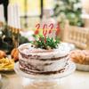 10 STUKS Gelukkig Nieuwjaar Taarttopper Acryl Cupcaketopper Kerst Dessert Insteek Voedselprikkers voor Nieuwjaar Afstudeerfeest Benodigdheden Bedankjes