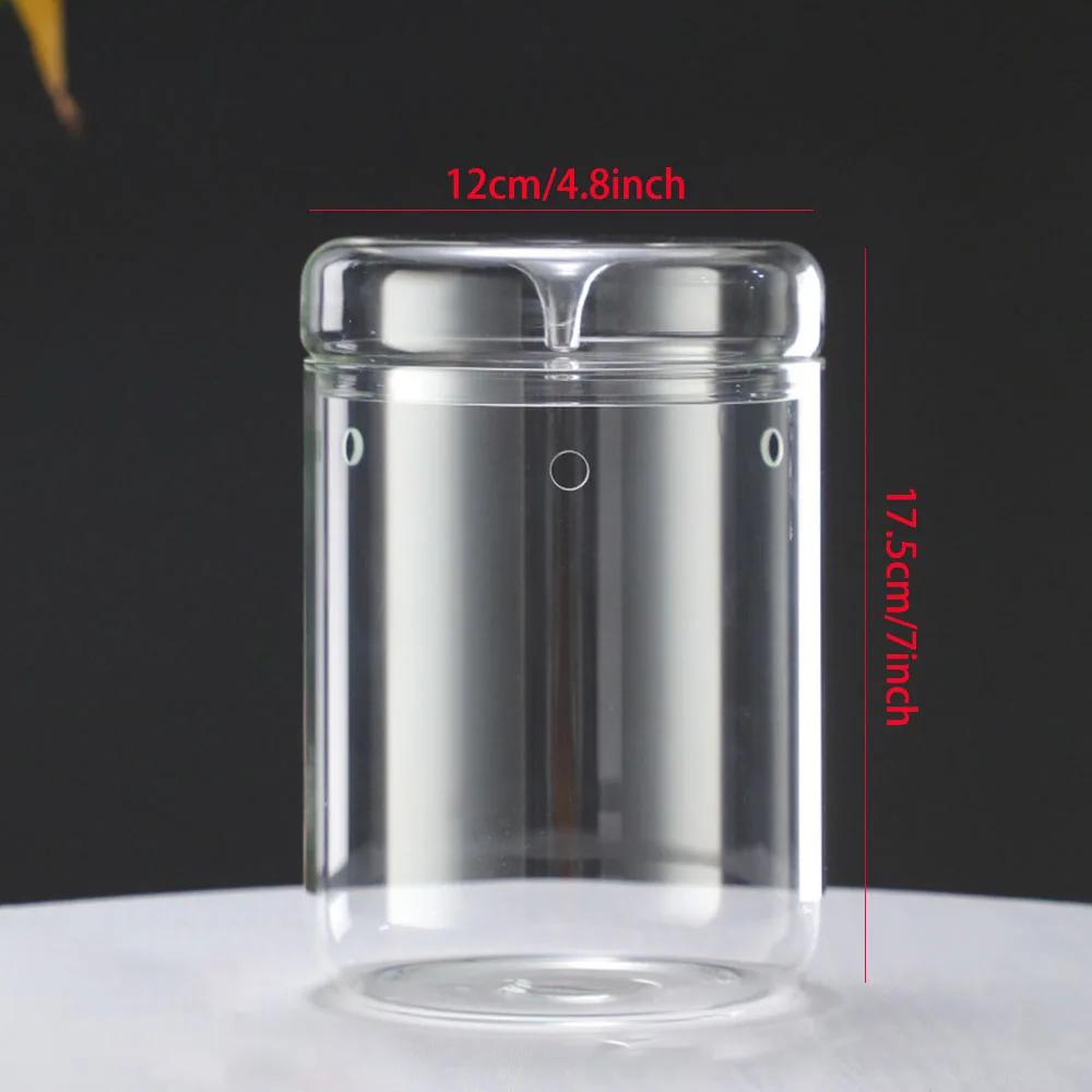 Glasflaschen Kreativität Tausammlung Glasvase Mikro-Landschaft Sukkulente Moos-Landschaft Glas-Terrarium Heimdeko