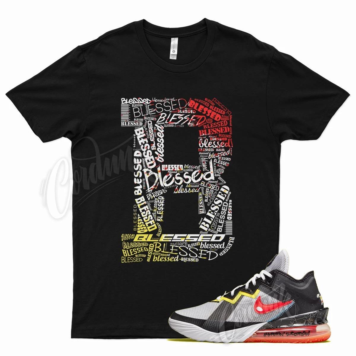 

Черная футболка BLESSED для Space Legacy LeBron 18 Low Sylvester 2XL