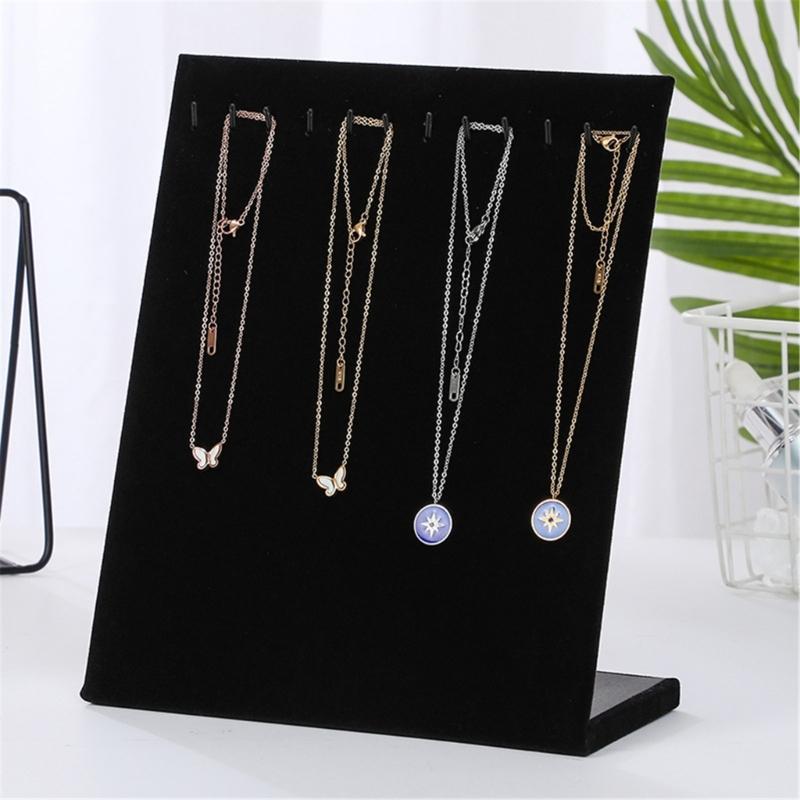Jewelry Presentation Stand Organizer Rack for Earrings/Necklaces Jewellery Rack