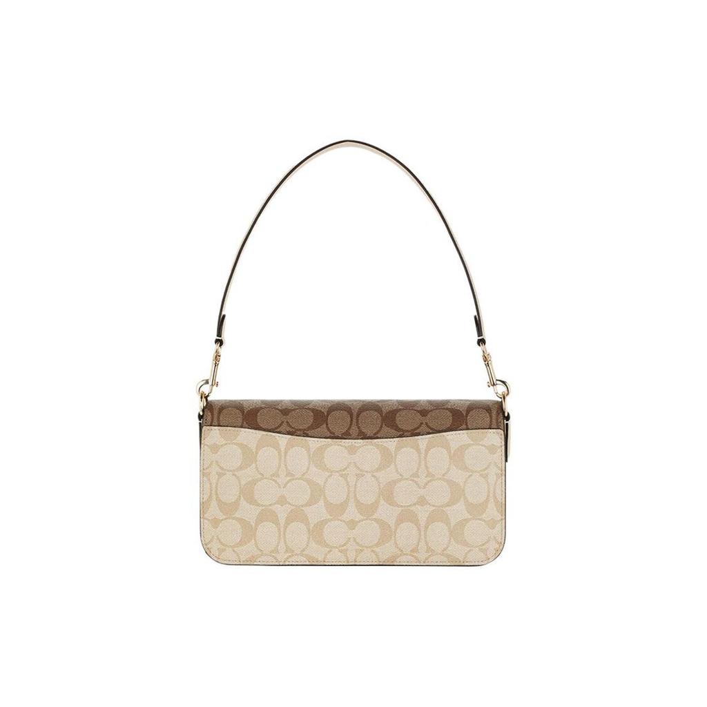 Coach Morgan 27 Classic Monogram Buckle Closure Canvas And Leather Handbag Women Handbags Light-Khaki CH506-IMOT4