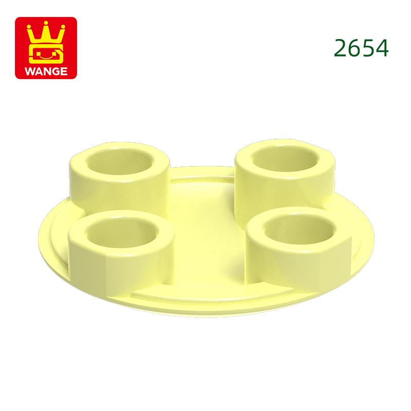 

Non-Toxic 270Pcs/Lot 2X2 Round Buckle Block Moc Color Accessories Compatible With Brick Diy Children Toy Assembly Gift Box about 270pcs