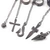 Anime Hunter x Hunter Náramek Jack Kurapika Pětiprstý Řetízkový Prsten Cosplay Druhý Rozměr Unisex Doplňky Šperky Dárek