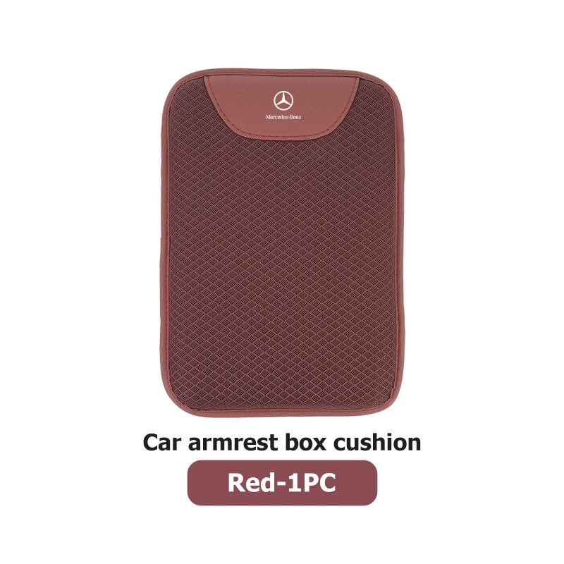 CRS1 Car Armrest Cushion Center Console Protection Anti Scratch Pad For Mercedes Benz C180 C300 W124 W176 W177 C200 C260 GLC CLE CLA