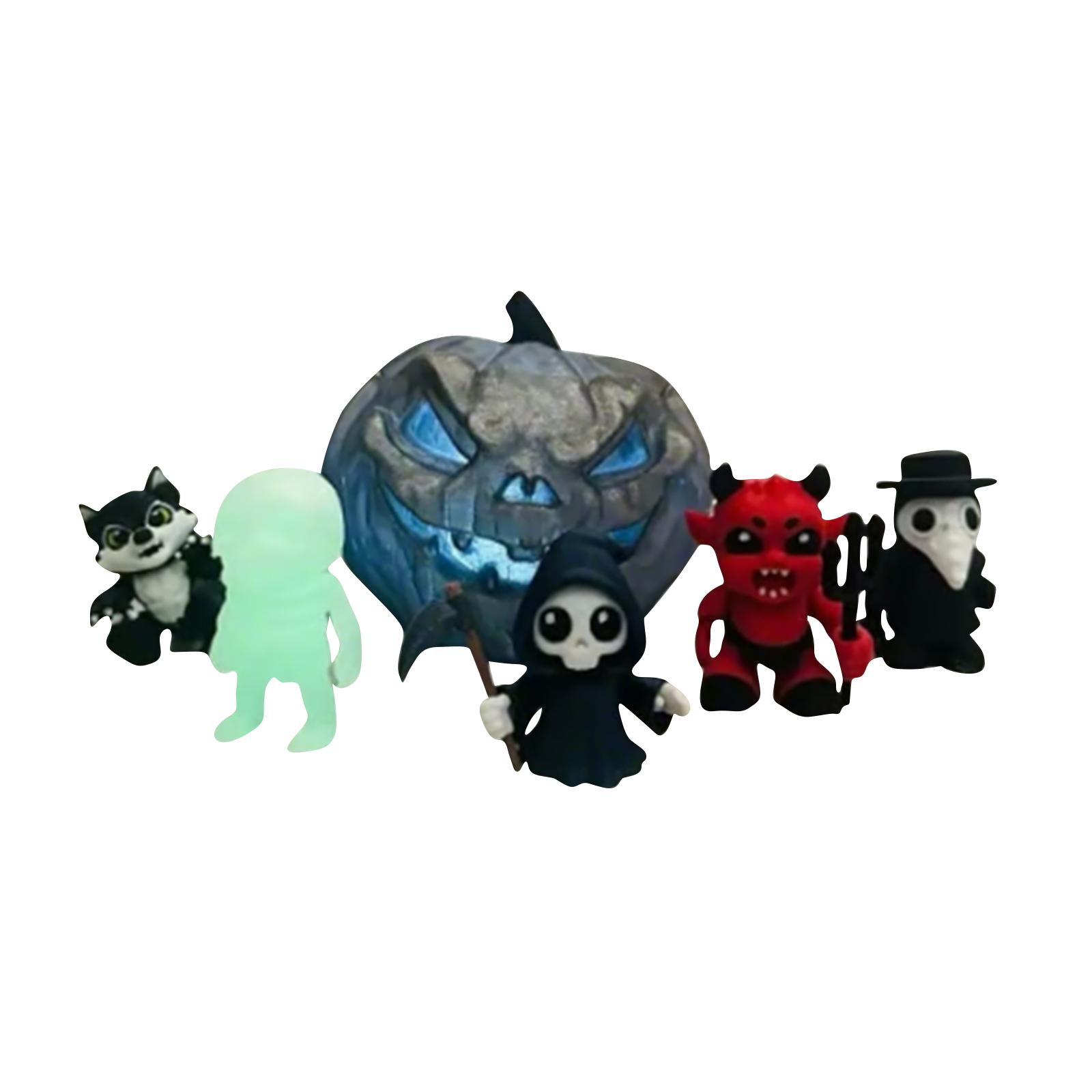 

Halloween Prop Pumpkin Wooden Box Ornament, Wooden Crafts, Holiday Gifts For Friends One Size