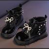 Kids Fashion Pearl Ankle Boots Spring Soft‑sole Princess Short Boots for Girls