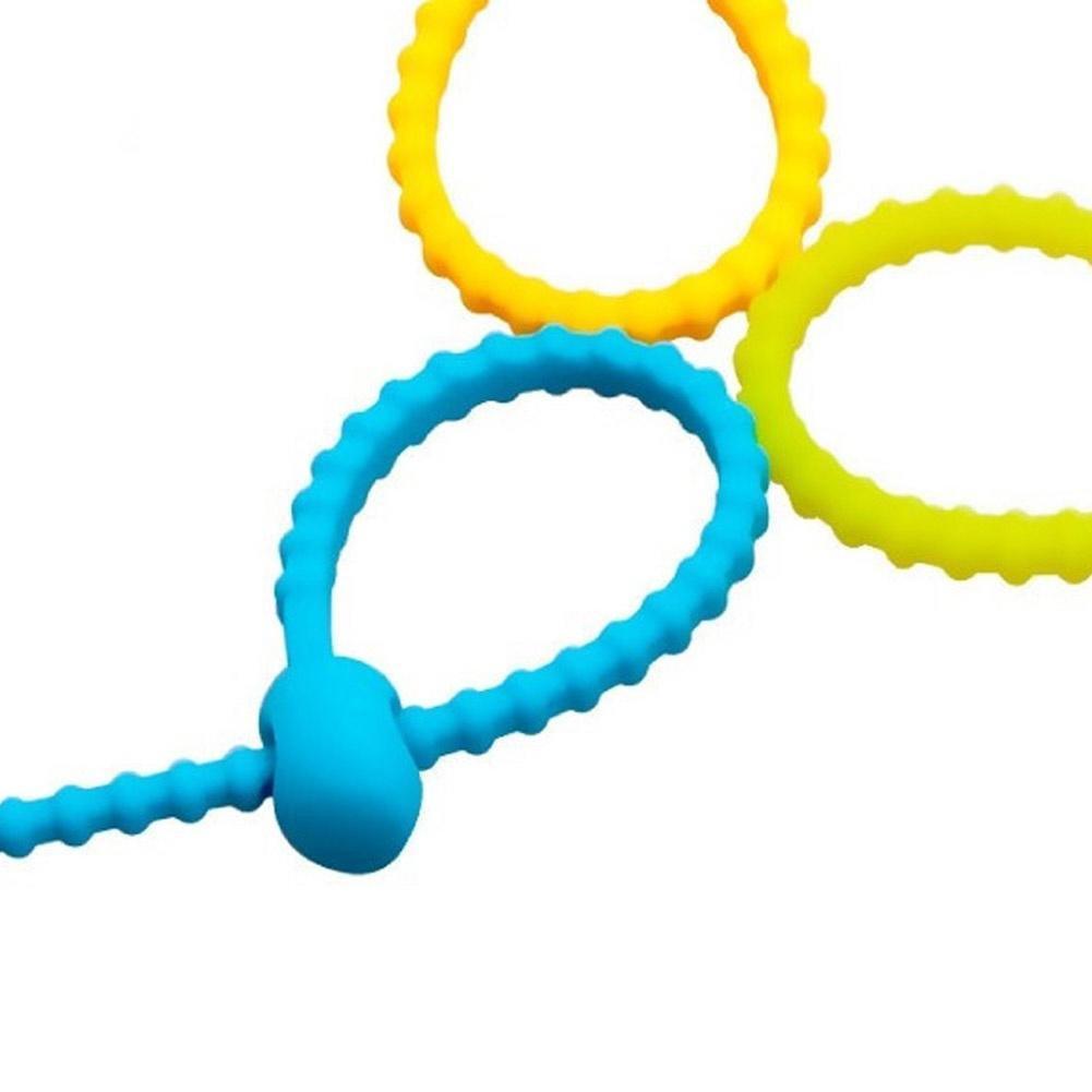 Buy Silicone Food Storage Bag Tie Closer Sealing Clip Bandage Cooking ...