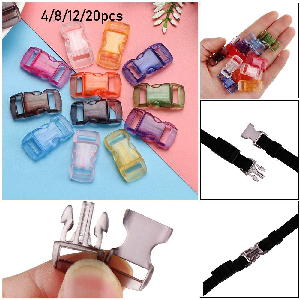 Accessories 3/8" 10mm Dog Collar Strap Camp Bag Parts Webbing Outdoor Tool Side Release Buckle