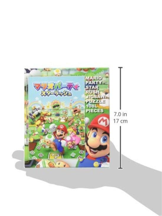ENSKY Mario Party Star Rush Jigsaw 108 Large Pieces Puzzle, (108-L575)
