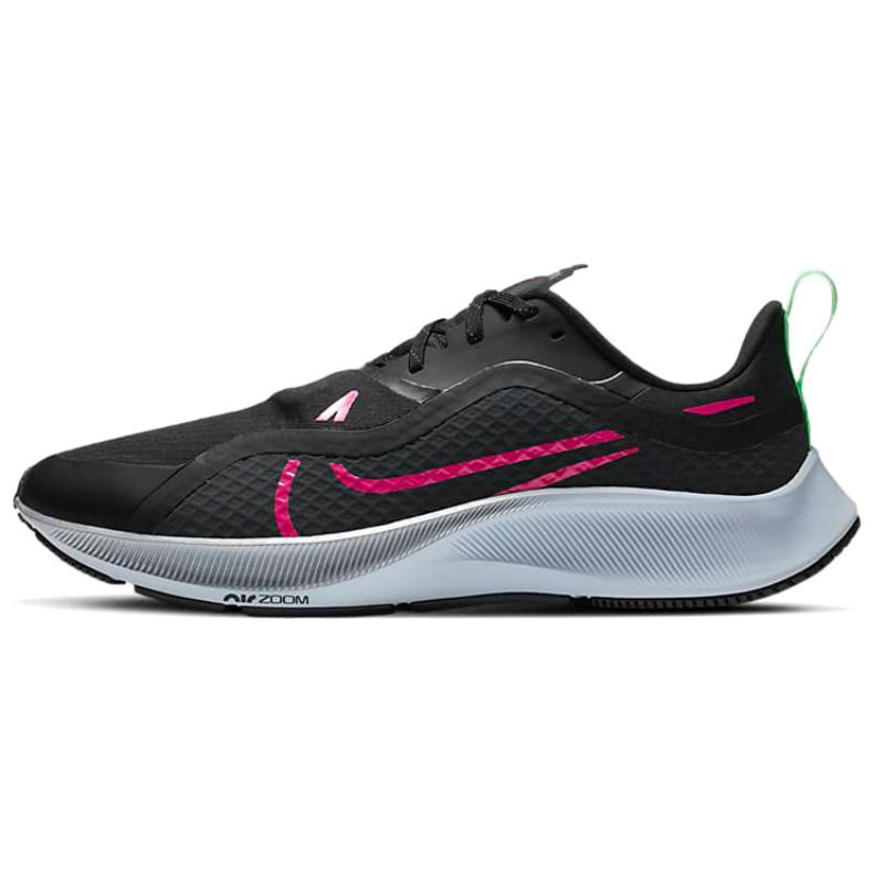 Nike Air Zoom Pegasus 37 Shield Black Pink Blast Sneakers CQ7935-003