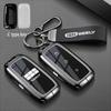 Genuine Leather Key Case for Geely Models: Xingrui, L Binrui, Emgrand, Xingyue L, Binyue, Icon, Boyue Pro, Jiaji