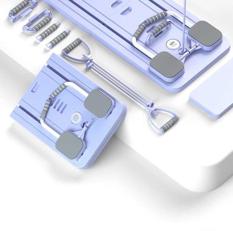 Multifunctional Fitness Board with Phone Holder for Pilates and Yoga