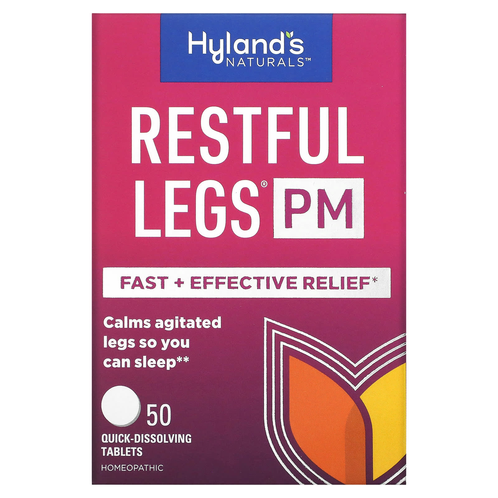 

Hyland S Naturals, Restful Legs Pm, 50 Quick Dissolving Tablets