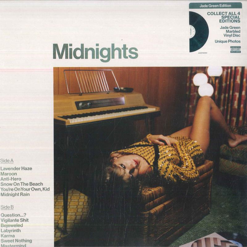 

LP Record TAYLOR SWIFT - Midnights 2445790050 Republic Record 2022 USA & Euro Pop