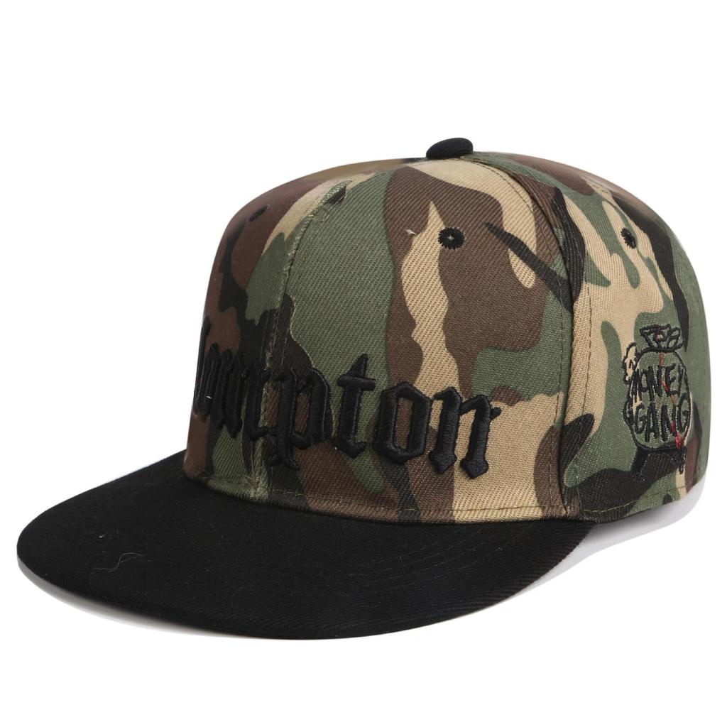 Hip Hop Hat Men's Flat Rim Hat Youth Couple Street Dance Baseball Cap Student Cap Women's Sun Protection Hat
