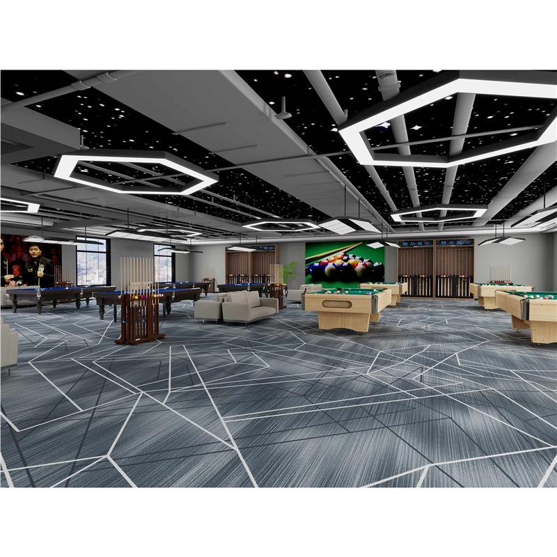 Billiard Hall Nylon Carpet: Waterproof, Fireproof, Full Coverage for Commercial Use