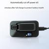 Compacts Cycling Battery Recharger With Auto Shutoff For Wireless Shifter Systems Quickly Charge ABS Construction