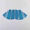 For Mazda 3 Axela Sedan      Window Center B C Pillar Column Cover Trims Strips Car Styling Accessories