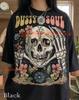 Dusty Soul Vintage Skull Skeleton Hands Desert Cactus Comfort Colors® Tshirt, Boho Flowers Western Nature Retro Art Faded Tee