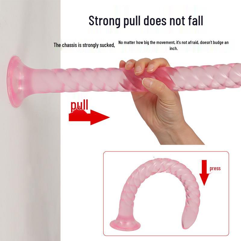 Silicone Spiral Backdoor Beads Plug - Erotic & Soft Masturbation Toy.
