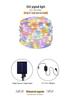 New Solar-Powered Low-Voltage Waterproof Fairy String Lights for Outdoor Christmas Tree and Courtyard Decoration