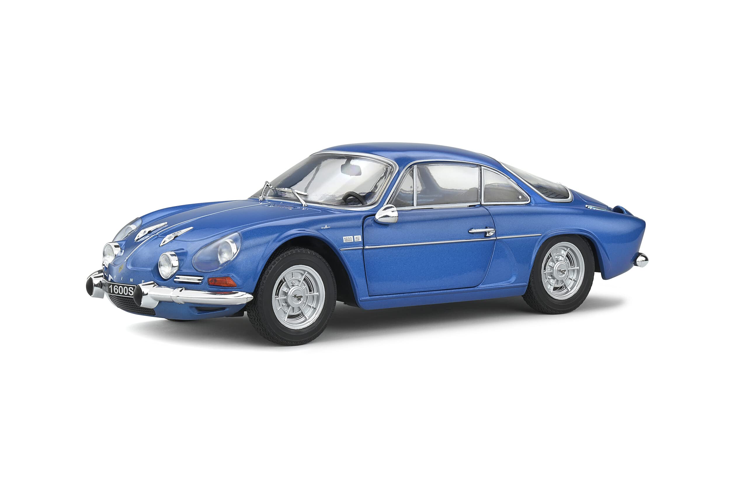 

Solido Renault Alpine A110 Литая модель автомобиля Масштаб Renault 1600S 1969 1/18 (синий) [Использовал] синий