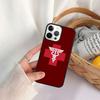 Medical Snakes Nurses Caduceus Flag Phone Case For IPhone 18 17 Air 16 15 14 11 12 13 Pro MAX Plus coque Cover