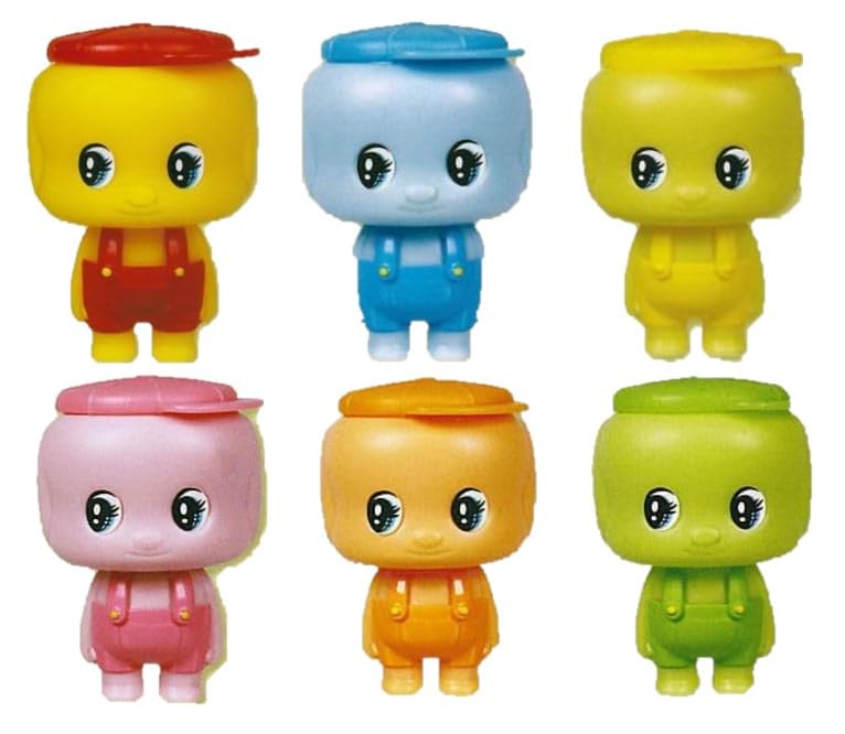 Soft Vinyl Mascot of 6 Gacha Fueki-kun [Set (Complete)] J.DREAM