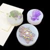 Detailed Diamonds Turtles Silicone Mold Portable Silicone Decors Mold Designed For Crafting Realistic Turtles Ornament