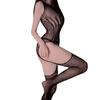 Sexy Underwear Hollow Open Crotch One-piece Mesh, Sexy Suspenders, Transparent Sex Couple Flirting Uniform Temptation