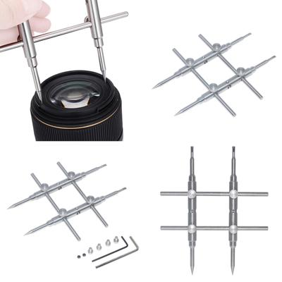 Cheie Spanner pentru Obiectiv Cameră, Deschizător, Unelte de Reparare, Cheie Spanner Durabilă din Oțel Inoxidabil, Unelte pentru Deschidere și Îndepărtare