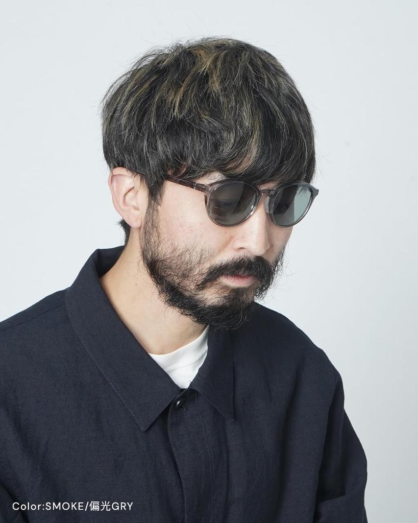 [SOLAIZ] [Solize] Outdoor Use Sunglasses SLD-002 SMOKE x Polarized GRY