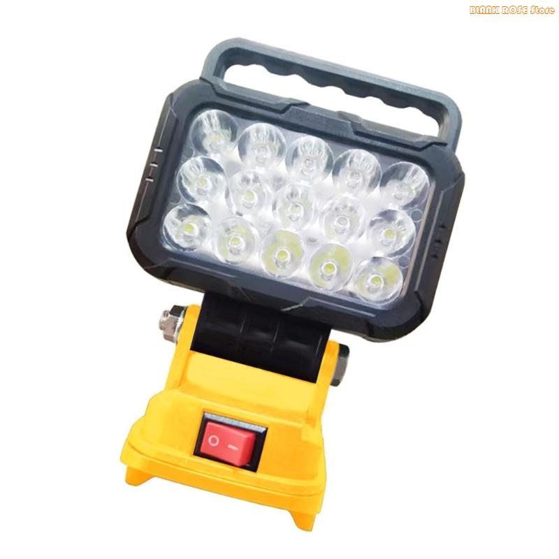 K1AE High Brightness 15 LED Flood Light With USB Port For Power Tool And Mobile Devices