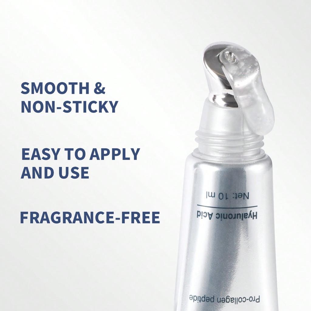 Instant Plumping Lip Oil, Hyaluronic Acid Lip Plumping Essence, Long-Lasting Moisturizing Glossy Lip