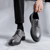2024 Height Boosting Men's Formal Shoes 3/6/8cm Spring Classic Fashion Business Luxury Men's Versatile Oxford Suit Shoes
