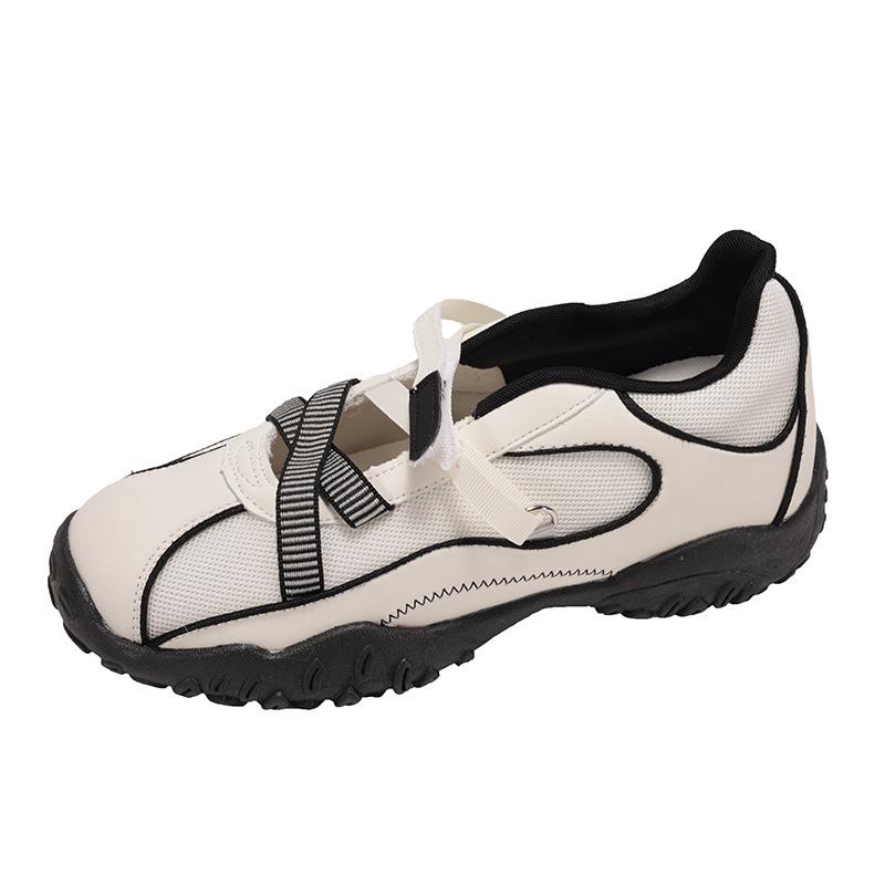 Sports Mary Jane Shoes Autumn 2025 New Korean Version of Sports Forrest Gump Shoes Breathable Mesh Casual Versatile Women's Shoes