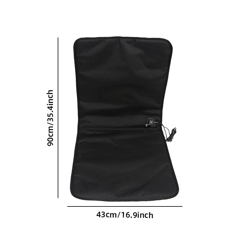 USB Heated Seat Cushion - Electric Winter Heating Pad for Office, Car, and Outdoor Chairs