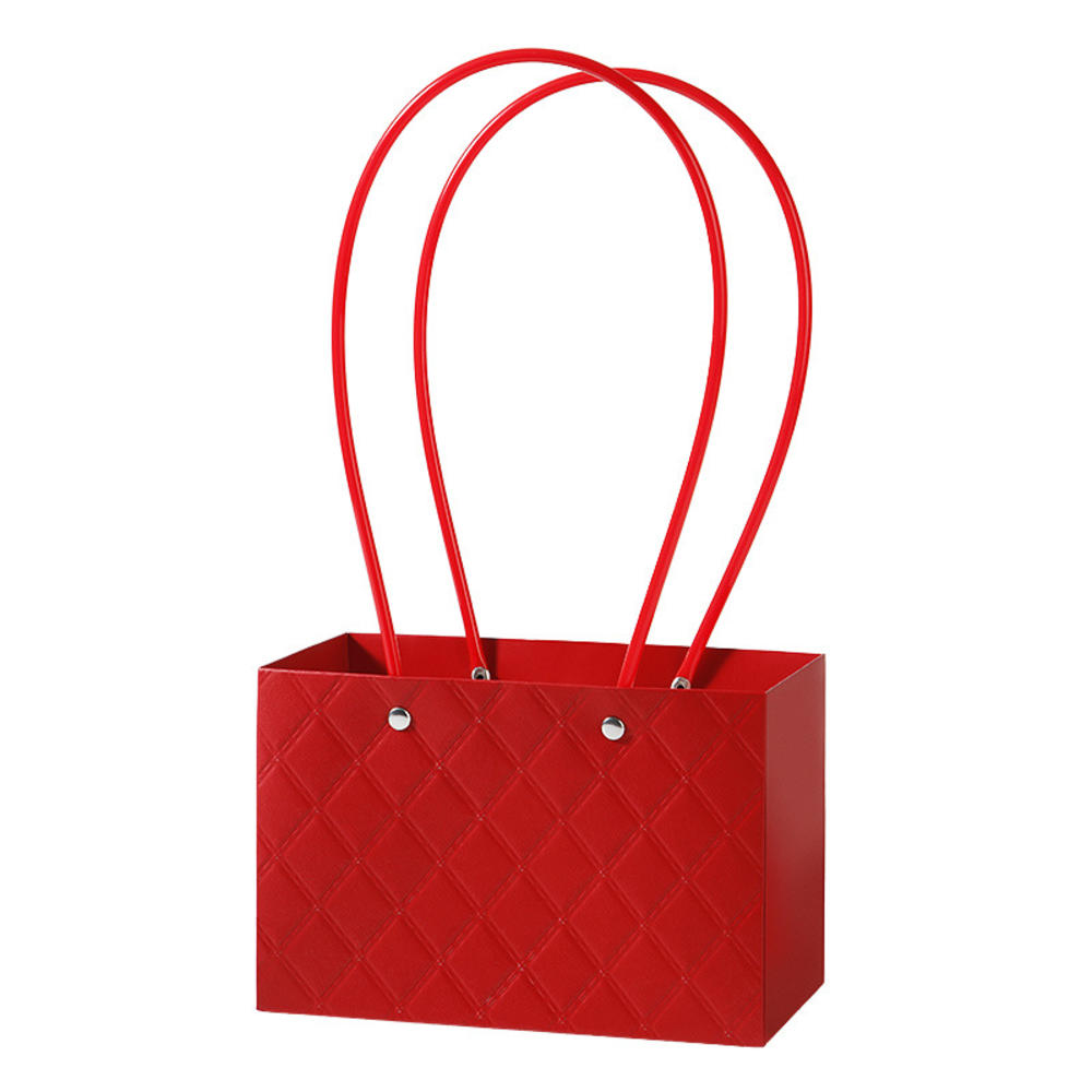 

Creative Hand-folded Folded Flower Box Flower Gift Box For Bridal Florist Gift Packing Box Valentines Day Crafts Party Other червоний