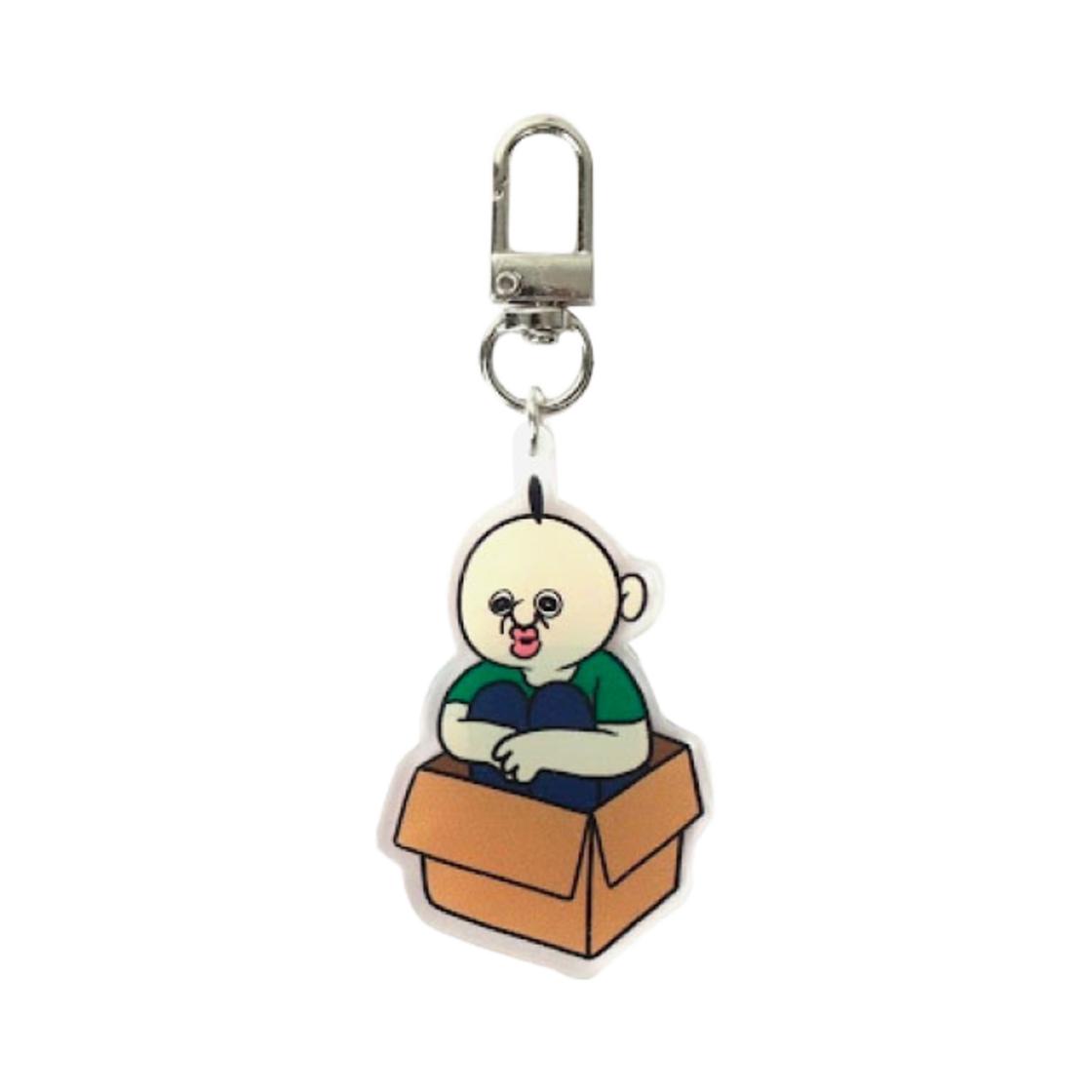 Bbangbbang Box Acrylic Keyring ONE SIZE
