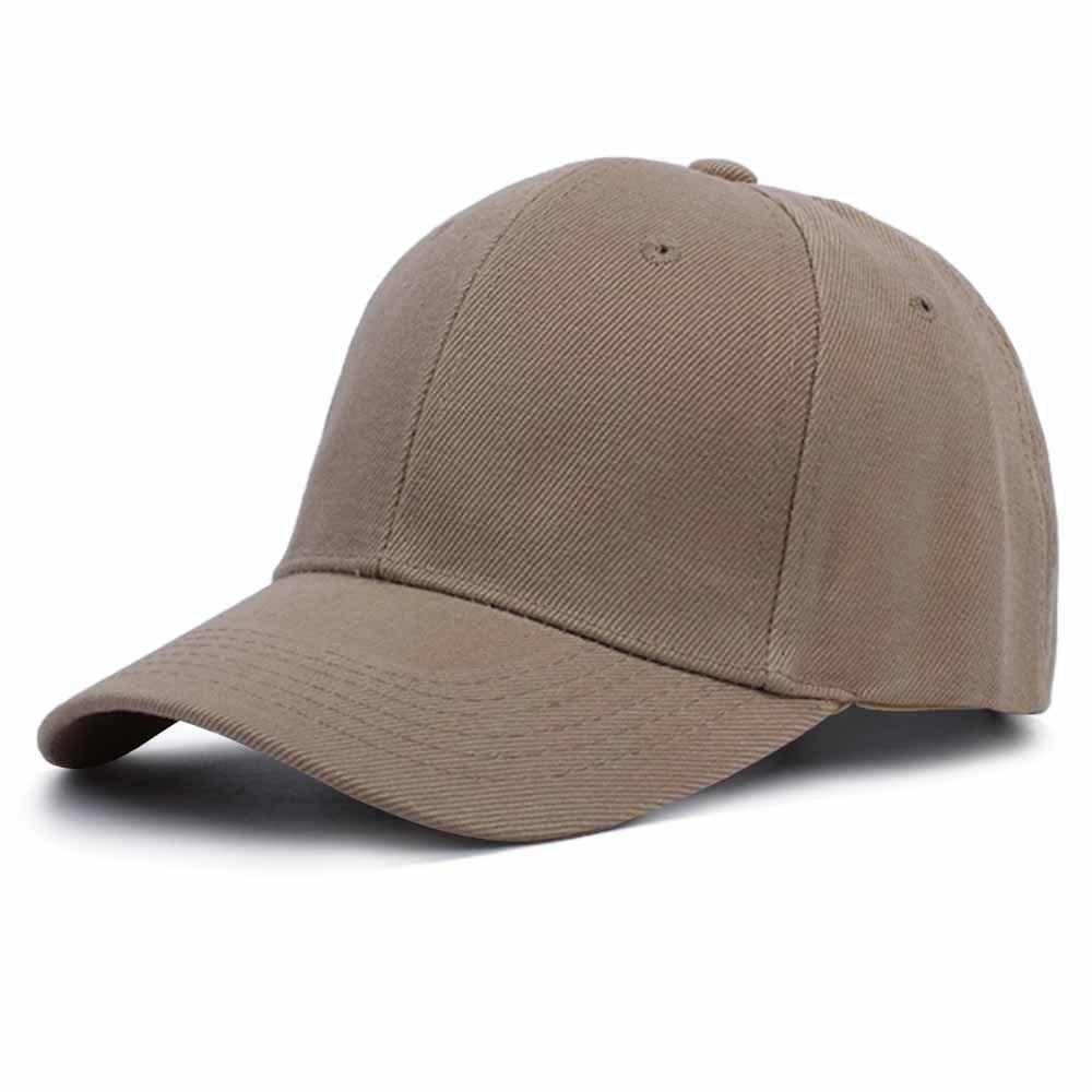 Men Women Multiple Colour Baseball Cap Peaked Cap Solid Color Adjustable Unisex Spring Summer Dad Hat Shade Sport Baseball Hats