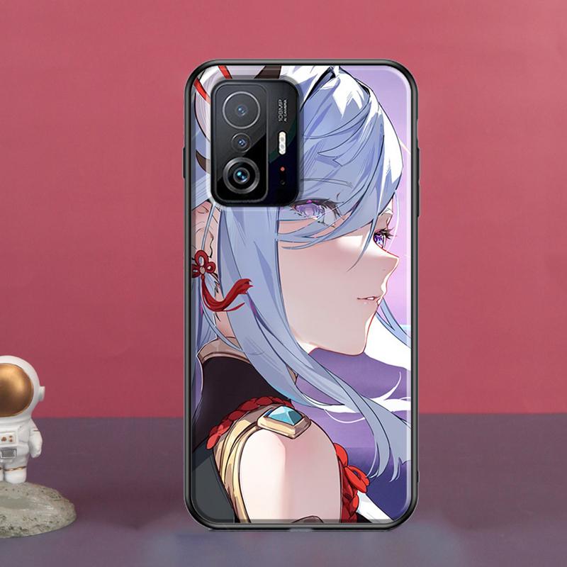 

Чехол Genshin Impact Shenhe для POCO X5 X3 F5 Pro X4 F4 GT M5s C40 F3 для Xiaomi 13 Lite 12 11T 12T Pro 12X Xiaomi 13