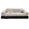 The New High end Anti slip All Inclusive All Purpose Summer Seat Cushion Cover with Ice Silk Cool Feeling Skirt Edge Sofa Cover Is Covered with Fabric