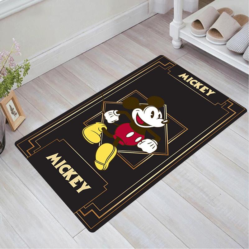 

1pc Mickey Pattern Area Rug Soft Flannel Floor Mat for Living Room,Office,Bedroom and Carpet 60cm by 90cm